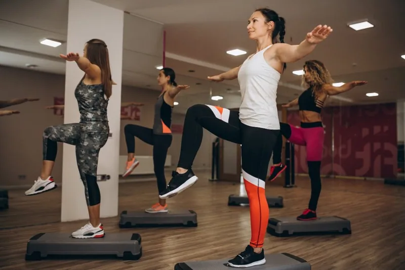 Gym with Aerobics