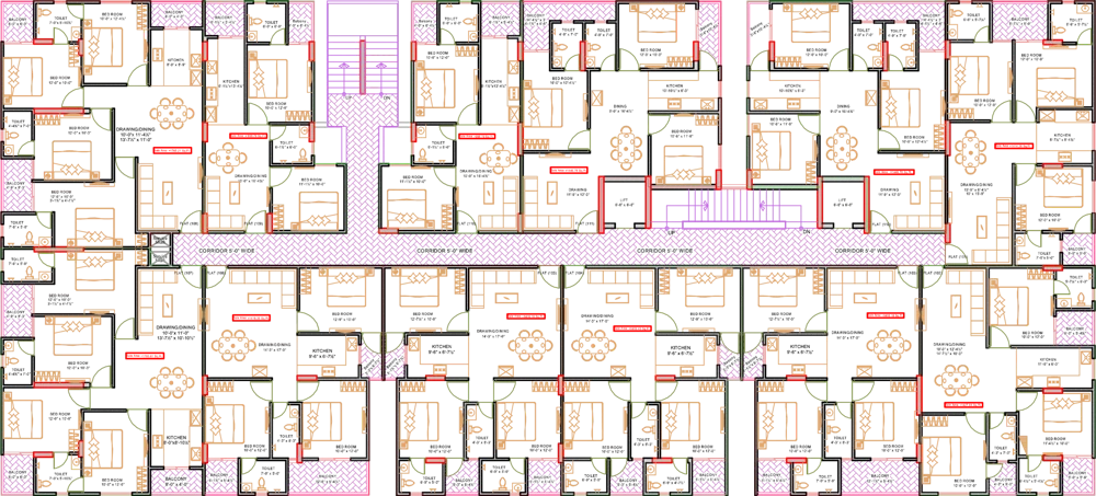 Kalyan EVA floor plan